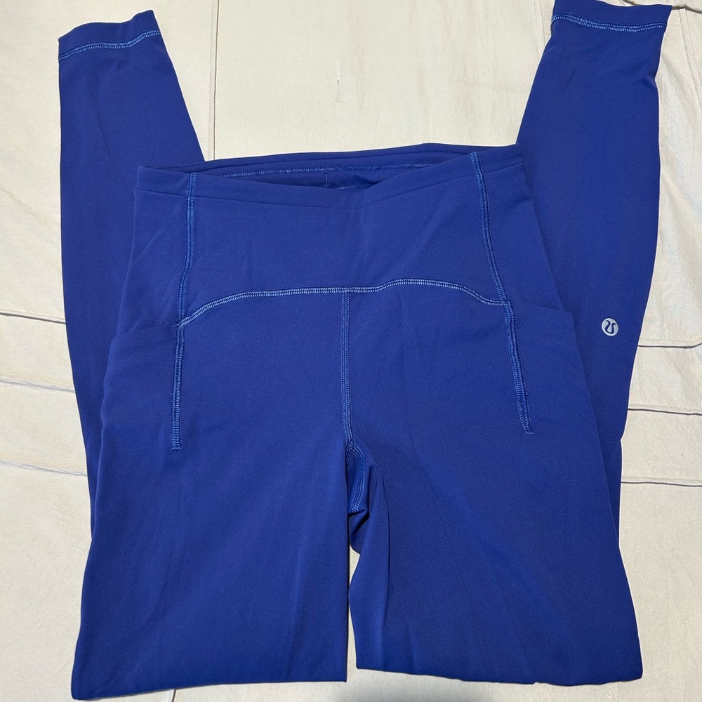 lululemon athletica Deep Blue Leggings